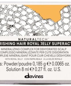 Naturaltech NOURISHING superactive hair royal jelly - koncentrat mineralizujący i witaminizujący 6x8ml