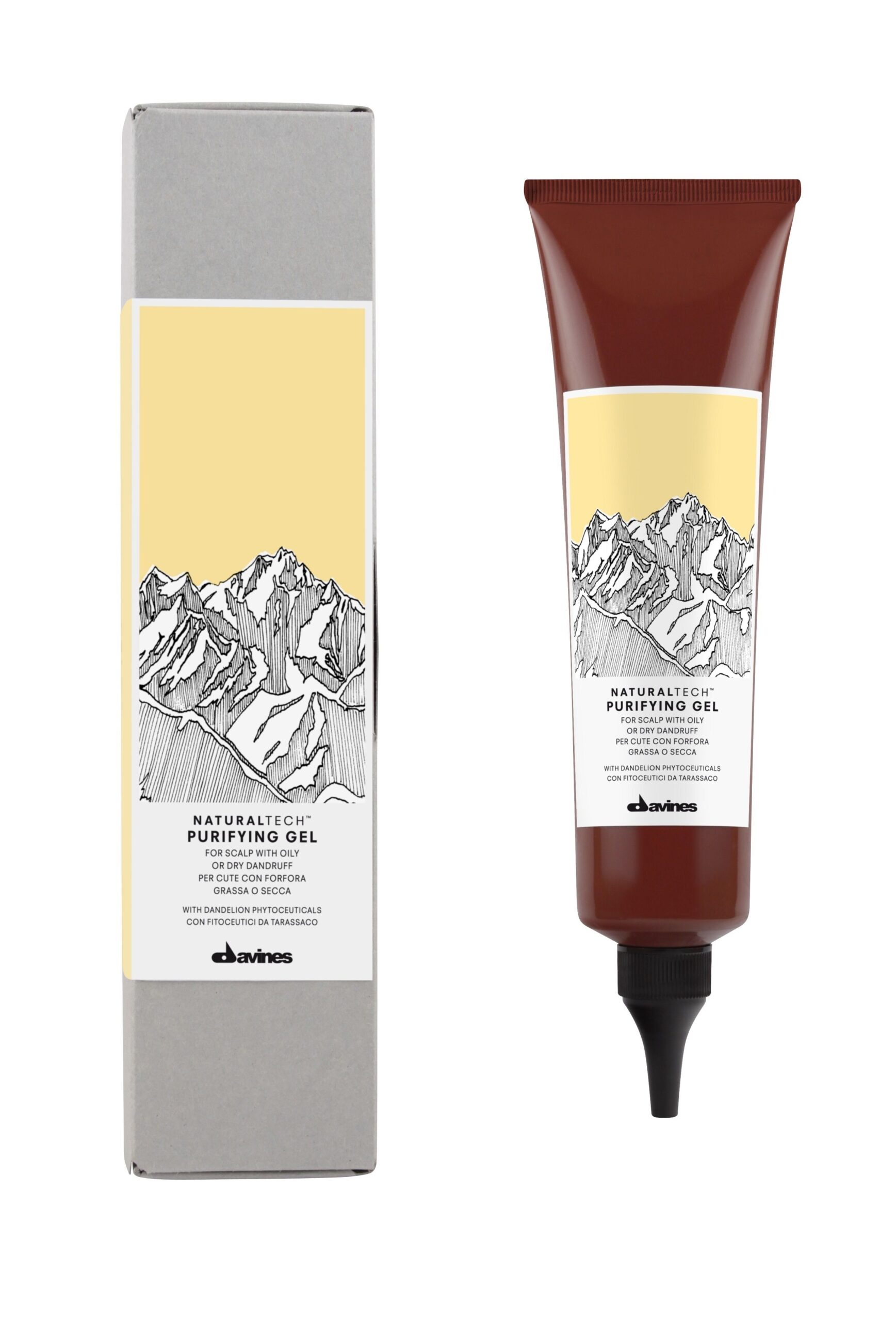 Naturaltech PURIFYING gel - żel do skóry głowy z łupieżem 150ml