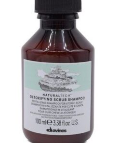 Naturaltech DETOXIFYING scrub - rewitalizujący szampon do zwiotczałej skóry głowy 100ml