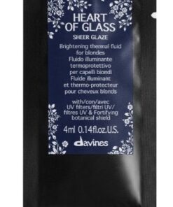 Heart of Glass Sheer Glaze - fluid termoochronny do włosów Blond 4ml